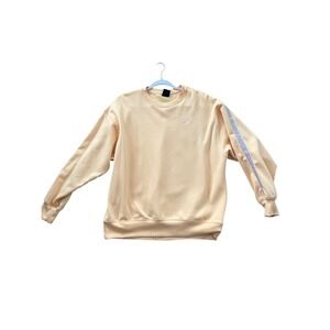 Nike Dri Fit Peach Crewneck Sweatshirt Long Sleeve Athleisure Women's Size M